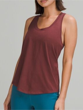 Lululemon Love Tank Top Smoky Red size 6